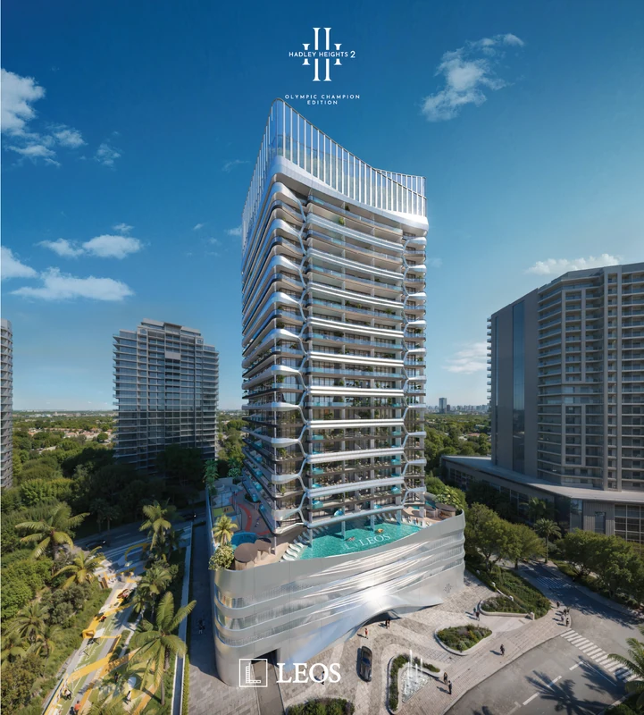 Hadley Heights 2 — апартаменти с басейни в Dubai Sports City — визуализация 4