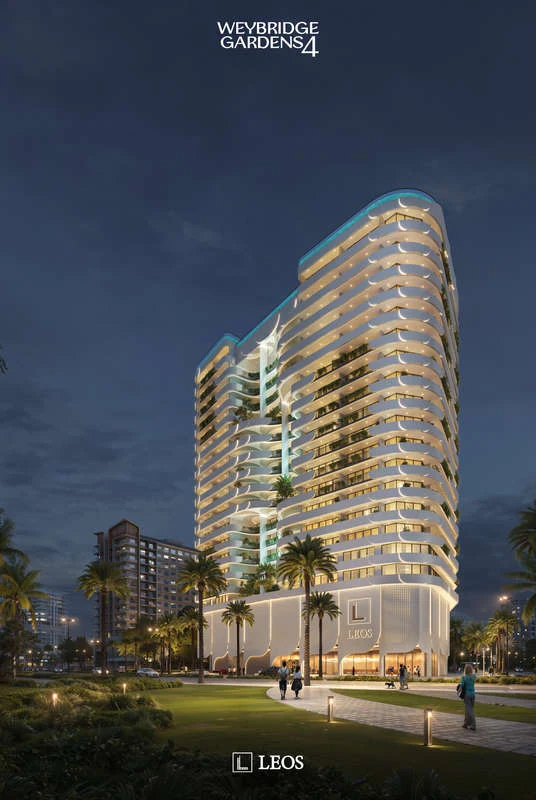 Weybridge Gardens 4 — Kensington Edition в Dubailand — визуализация 2