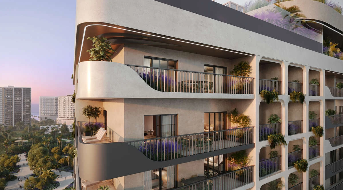 Weybridge Gardens 2 — Provence Edition в Dubailand — визуализация 4