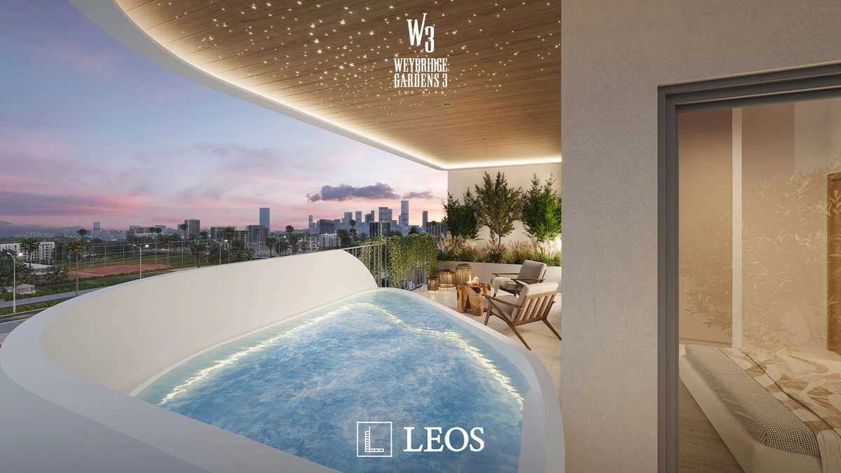 Weybridge Gardens 3 — The Alps в Dubailand — визуализация 2