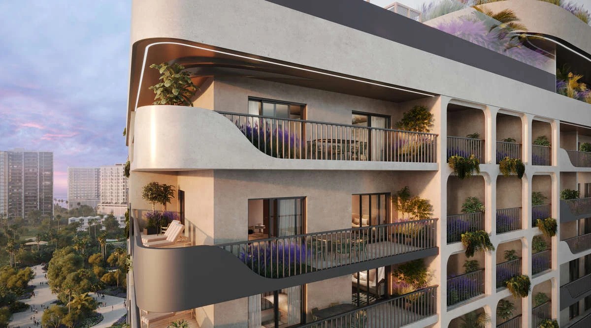 Weybridge Gardens 2 — Provence Edition в Dubailand — визуализация 5