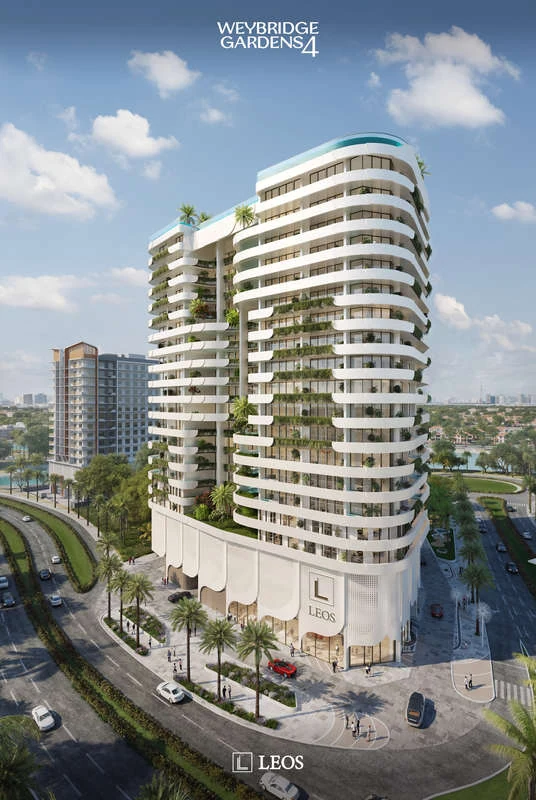 Weybridge Gardens 4 — Kensington Edition в Dubailand — визуализация 3