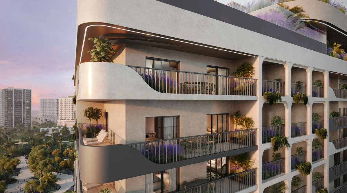 Weybridge Gardens 2 — Provence Edition в Dubailand — визуализация 3