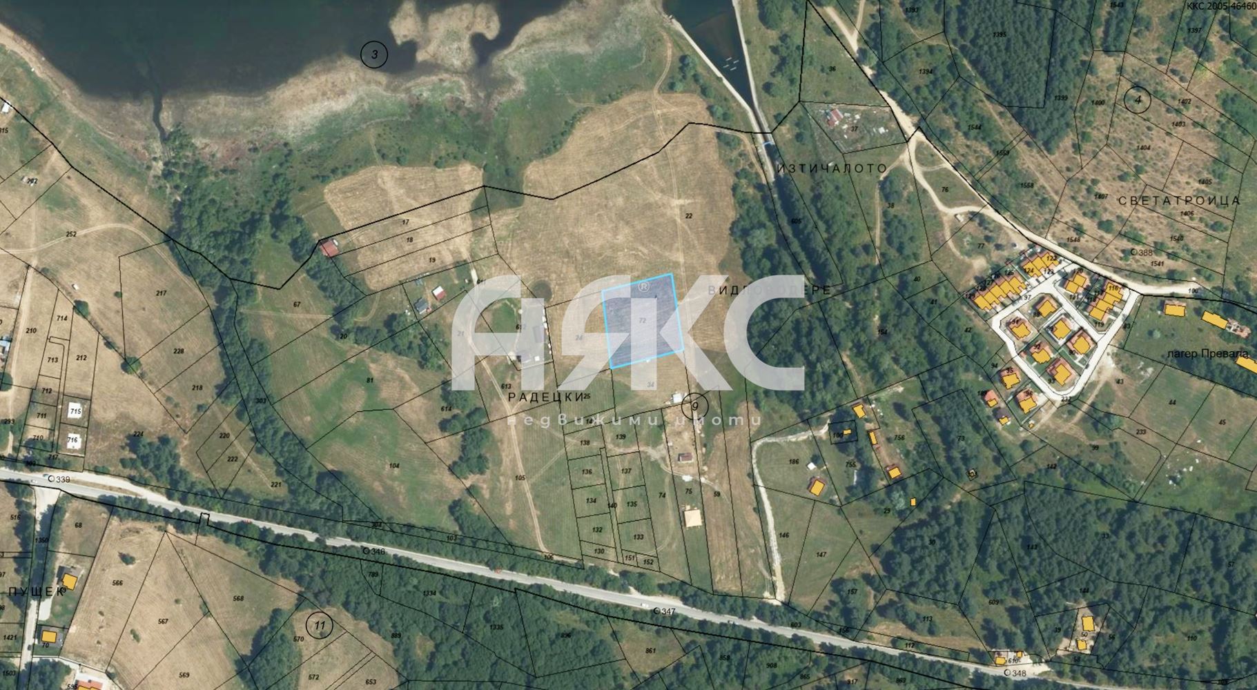 Продава се земеделски парцел 3 081 кв.м – гр. Батак, м. „Радецки“  Описание: