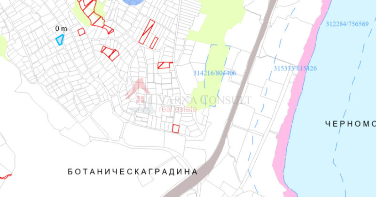 Продажба Парцел гр. Варна - м-т Манастирски рид 713m²
